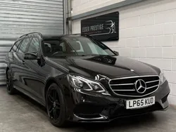 Black Used 2016 Mercedes E220 AMG Estate | £9,989 (A bit pricey)