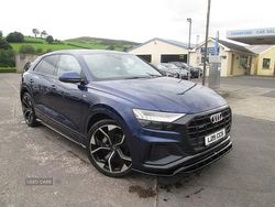 Blue Used 2021 Audi Q8 S-Line SUV | £38,995 (A bit pricey)
