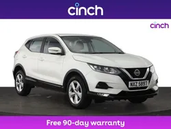 White Used 2019 Nissan Qashqai Acenta Premium SUV | £14,049 (Good price)