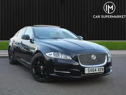 Black Used 2014 Jaguar XJ Portfolio Sedan | £7,885 (Fair price)