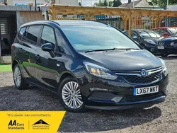 Black Used 2017 Vauxhall Zafira Tourer Design Edition MPV | £9,890 (A bit pricey)