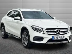 White Used 2017 Mercedes GLA220 AMG Line Premium SUV | £14,390 (Fair price)