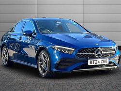 Spectral blue Used 2024 Mercedes A250 AMG Line Premium Sedan | £26,595 (Fair price)
