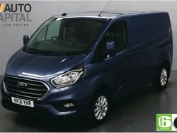 Blue Used 2021 Ford Transit Custom Limited Van | £23,988 (Fair price)