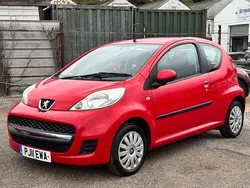 Red Used 2011 Peugeot 107 Hatchback | £2,795 (Fair price)