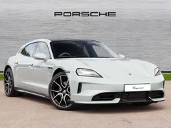 Shade green metallic New 2024 Porsche Taycan 4S Sport Turismo Sedan | £84,790 (Super price)