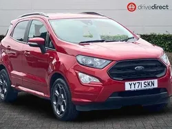 Metallic mars red Used 2022 Ford Ecosport ST-Line SUV | £12,635 (Fair price)