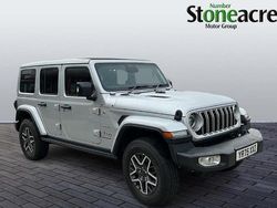 New 2025 Jeep Wrangler Unlimited Sahara SUV | £59,995 (Fair price)