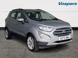 Silver Used 2023 Ford Ecosport Titanium SUV | £13,750 (Fair price)