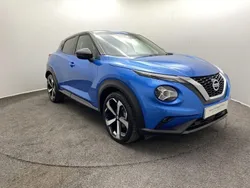 Vivid blue Used 2023 Nissan Juke Tekna SUV | £18,890 (A bit pricey)