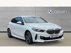 White Used 2021 BMW 118 M Sport Hatchback | £20,950 (Fair price)