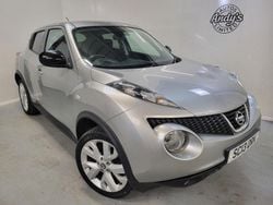 Silver Used 2013 Nissan Juke N-TEC SUV | £3,749 (Fair price)