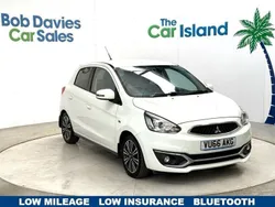 White Used 2016 Mitsubishi Mirage Hatchback | £8,500 (Fair price)