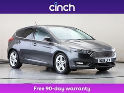 Grey Used 2018 Ford Focus Titanium Hatchback | £8,849 (Good price)
