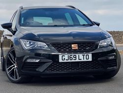 Midnight black Used 2019 Cupra Leon Estate | £21,850 (Fair price)