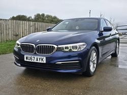 Blue Used 2017 BMW 520 Sedan | £10,995 (Good price)