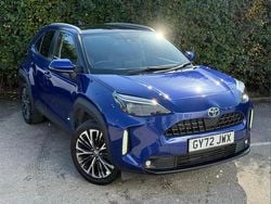 Blue Used 2022 Toyota Yaris Hybrid SUV | £18,999 (A bit pricey)