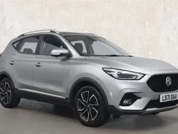 Silver Used 2021 MG ZS Exclusive Sedan | £13,393 (Fair price)