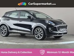Black Used 2023 Ford Puma Titanium Hatchback | £14,697 (Good price)