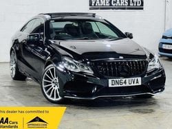Black Used 2014 Mercedes E250 AMG line Coupe | £7,500 (Fair price)
