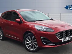Red Used 2022 Ford Kuga Vignale SUV | £21,541 (Fair price)