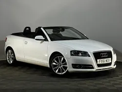 White Used 2011 Audi A3 Cabriolet Sport Cabriolet | £3,495 (Fair price)