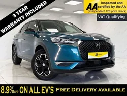 Blue Used 2021 DS Automobiles DS3 Crossback E-Tense Prestige SUV | £11,795 (Fair price)