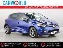Blue Used 2019 Renault Clio IV GT-Line Hatchback | £10,403 (Fair price)