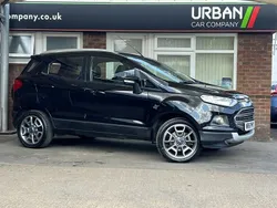 Black Used 2016 Ford Ecosport Titanium SUV | £7,450 (Fair price)