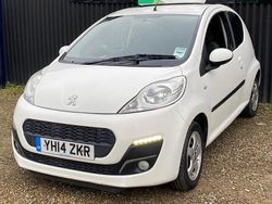 White Used 2014 Peugeot 107 Allure Hatchback | £2,395 (Fair price)