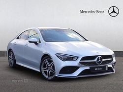 Silver Used 2021 Mercedes CLA220 AMG Line Premium Plus Sedan | £24,495 (A bit pricey)