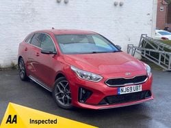 Red Used 2019 Kia ProCeed GT-Line Hatchback | £10,500 (Fair price)