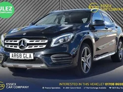Black Used 2018 Mercedes GLA220 AMG line SUV | £16,350 (Fair price)