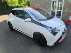 White Used 2018 Toyota Aygo x-press Hatchback | £5,991 (Good price)