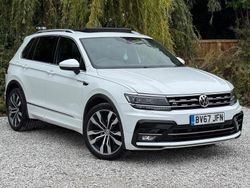 White Used 2017 VW Tiguan R-line SUV | £14,495 (Fair price)
