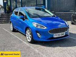 Blue Used 2020 Ford Fiesta Titanium X Hatchback | £13,199 (Expensive)