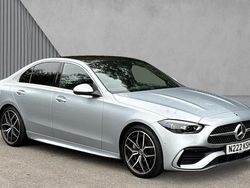 Silver Used 2023 Mercedes C300 AMG Line Premium Plus Sedan | £35,590 (Expensive)
