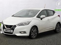 White Used 2019 Nissan Micra Acenta Hatchback | £9,199 (Fair price)