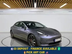Grey Used 2020 Tesla Model 3 Performance Sedan | £16,249 (Good price)