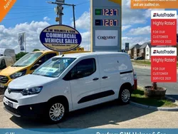 White Used 2022 Toyota Proace City Van | £11,995 (Fair price)