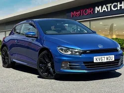 Blue Used 2017 VW Scirocco R-line Coupe | £12,850 (Fair price)