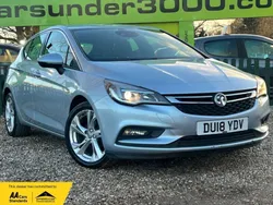 Silver Used 2018 Vauxhall Astra SRi Hatchback | £6,150 (Fair price)