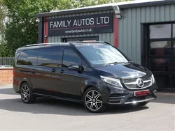 Black Used 2020 Mercedes V300 AMG line MPV | £48,800 (Good price)