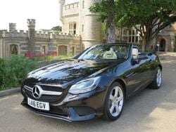 Black Used 2016 Mercedes SLC200 Cabriolet | £15,990 (Fair price)