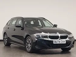 Black Used 2024 BMW 330e Sport Line Estate | £30,898 (Good price)