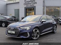 Blue Used 2021 Audi S3 Sportback Hatchback | £26,995 (Fair price)