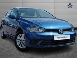Blue Used 2022 VW Polo Life Hatchback | £17,495 (Fair price)
