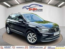 Black Used 2022 VW Tiguan Life SUV | £19,950 (Good price)