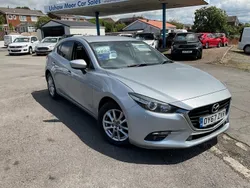 Silver Used 2017 Mazda 3 Hatchback | £5,995 (A bit pricey)