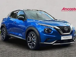 Agnetic blue with solid black New 2024 Nissan Juke Tekna+ SUV | £23,675 (Fair price)